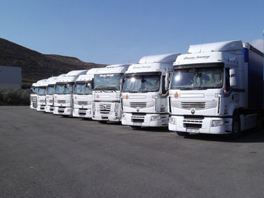 seguimiento para flotas de camiones